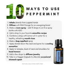 Load image into Gallery viewer, dōTERRA Peppermint Essential Oil - 15ml