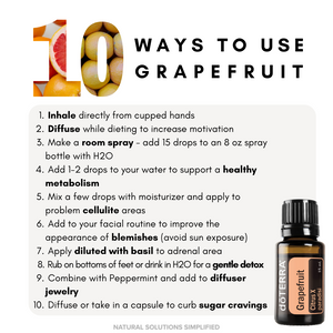 dōTERRA Grapefruit Essential Oil - 15ml