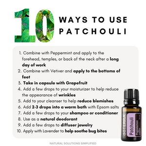 dōTERRA Patchouli Essential Oil - 15ml