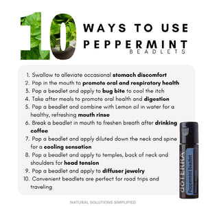 dōTERRA Peppermint Essential Oil Beadlets