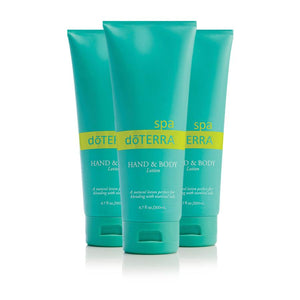 dōTERRA SPA Hand & Body Lotion 3pk